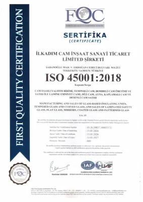 ISO 45001:2018